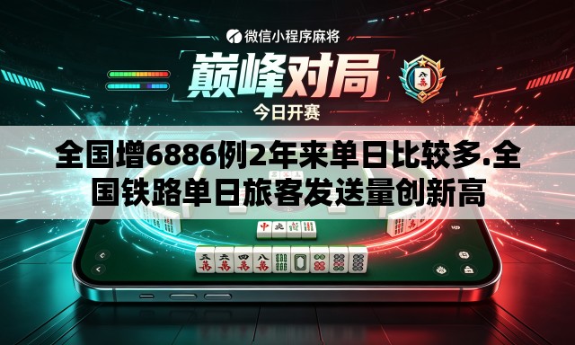 全国增6886例2年来单日比较多.全国铁路单日旅客发送量创新高 全国增6886例2年来单日比较多.全国铁路单日旅客发送量创新高