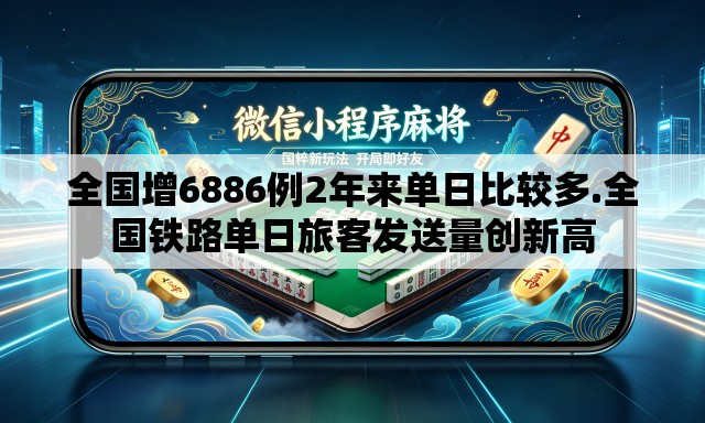 全国增6886例2年来单日比较多.全国铁路单日旅客发送量创新高 全国增6886例2年来单日比较多.全国铁路单日旅客发送量创新高