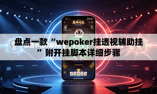 盘点一款“wepoker挂透视辅助挂	”附开挂脚本详细步骤