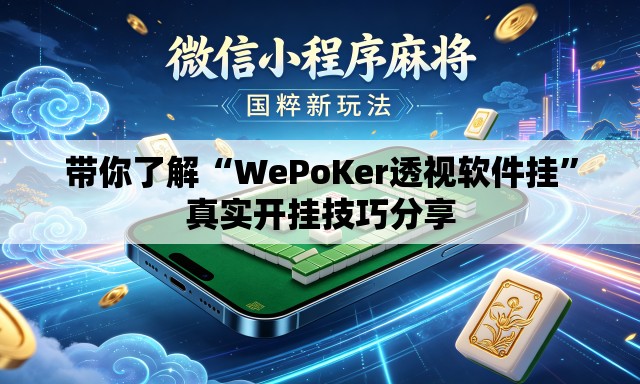 带你了解“WePoKer透视软件挂”真实开挂技巧分享