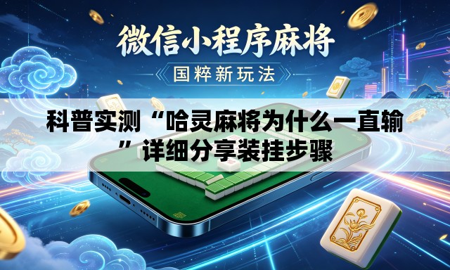 科普实测“哈灵麻将为什么一直输	”详细分享装挂步骤