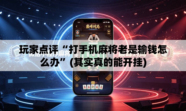 玩家点评“打手机麻将老是输钱怎么办”(其实真的能开挂)