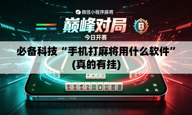必备科技“手机打麻将用什么软件	”(真的有挂)