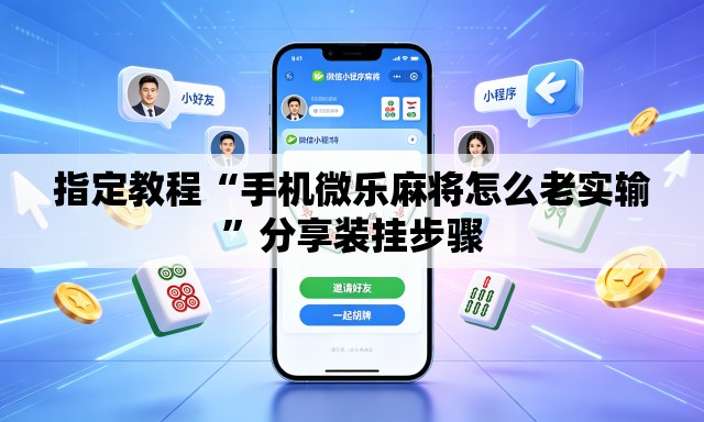 指定教程“手机微乐麻将怎么老实输	”分享装挂步骤