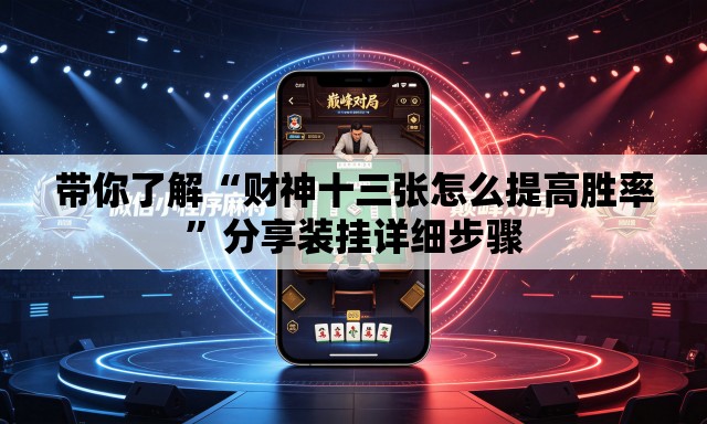 带你了解“财神十三张怎么提高胜率”分享装挂详细步骤