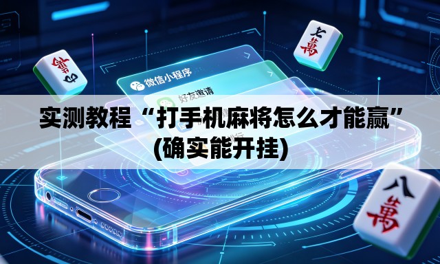 实测教程“打手机麻将怎么才能赢”(确实能开挂)