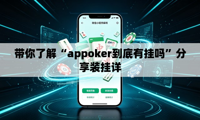 带你了解“appoker到底有挂吗”分享装挂详