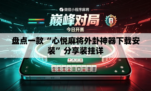 盘点一款“心悦麻将外卦神器下载安装”分享装挂详