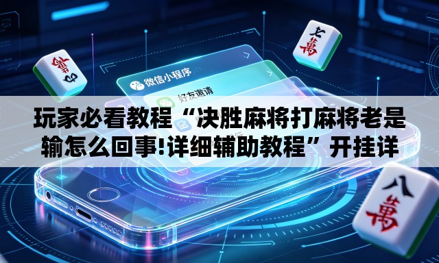 玩家必看教程“决胜麻将打麻将老是输怎么回事!详细辅助教程”开挂详细教学