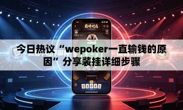 今日热议“wepoker一直输钱的原因	”分享装挂详细步骤