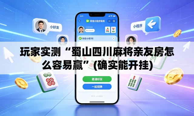 玩家实测“蜀山四川麻将亲友房怎么容易赢”(确实能开挂)