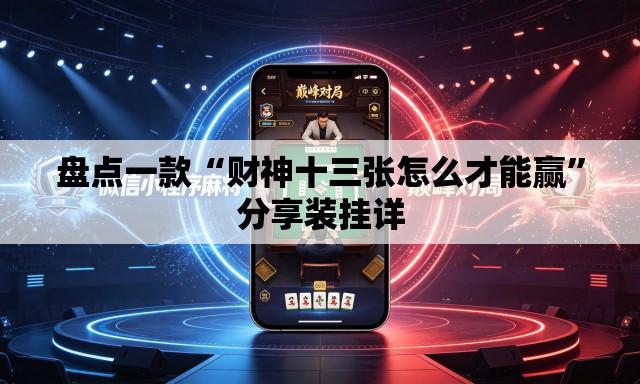 盘点一款“财神十三张怎么才能赢	”分享装挂详