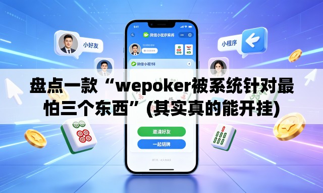 盘点一款“wepoker被系统针对最怕三个东西”(其实真的能开挂)
