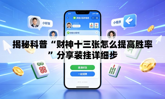 揭秘科普“财神十三张怎么提高胜率	”分享装挂详细步