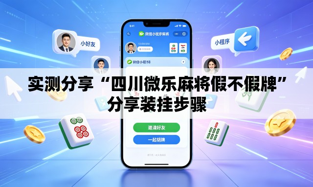 实测分享“四川微乐麻将假不假牌	”分享装挂步骤