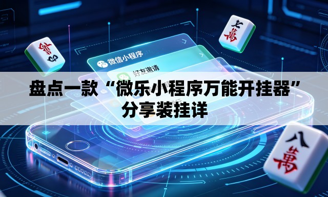 盘点一款“微乐小程序万能开挂器”分享装挂详