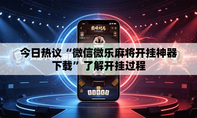 今日热议“微信微乐麻将开挂神器下载”了解开挂过程