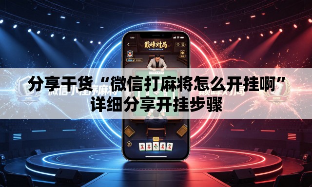 分享干货“微信打麻将怎么开挂啊”详细分享开挂步骤