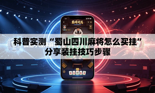 科普实测“蜀山四川麻将怎么买挂”分享装挂技巧步骤