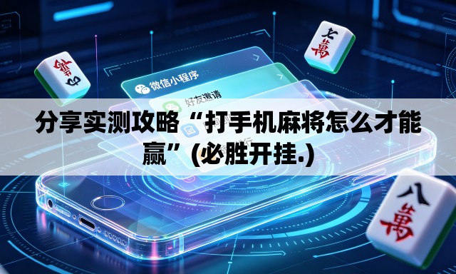 分享实测攻略“打手机麻将怎么才能赢”(必胜开挂.)