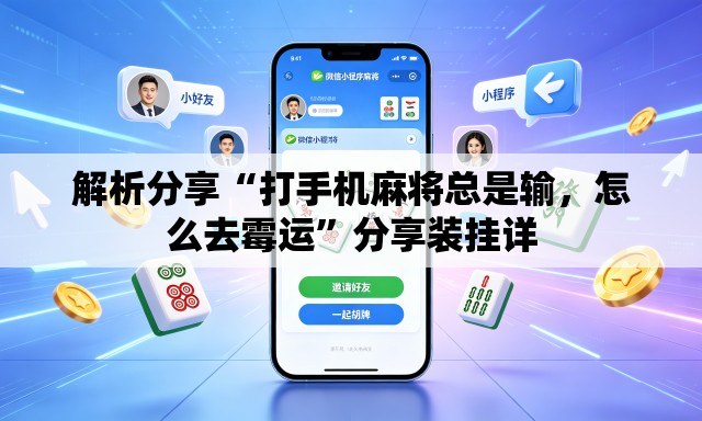 解析分享“打手机麻将总是输，怎么去霉运”分享装挂详