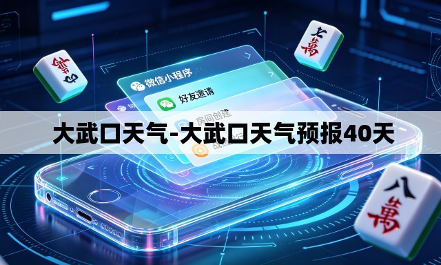  大武口天气-大武口天气预报40天