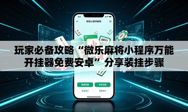 玩家必备攻略“微乐麻将小程序万能开挂器免费安卓”分享装挂步骤