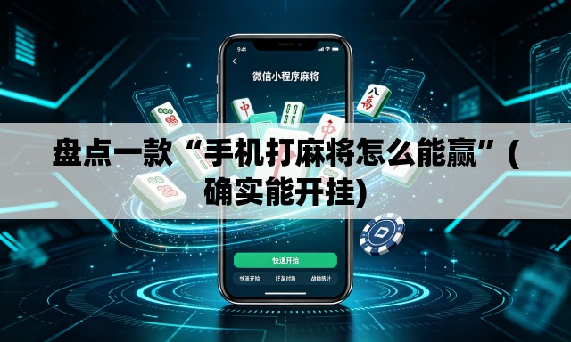 盘点一款“手机打麻将怎么能赢”(确实能开挂)