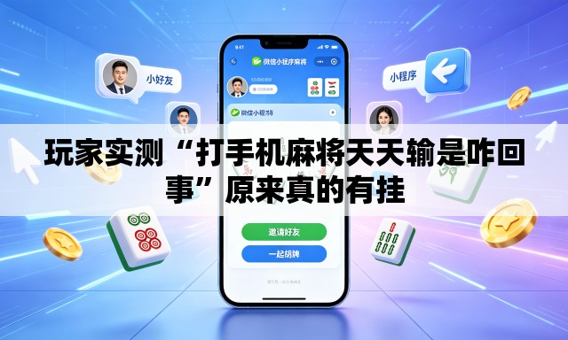 玩家实测“打手机麻将天天输是咋回事	”原来真的有挂