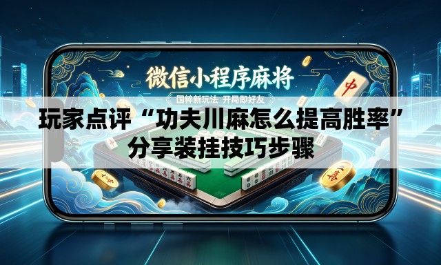 玩家点评“功夫川麻怎么提高胜率”分享装挂技巧步骤