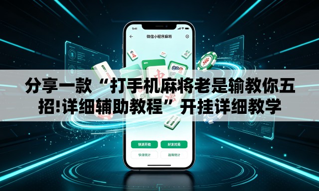 分享一款“打手机麻将老是输教你五招!详细辅助教程	”开挂详细教学