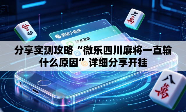 分享实测攻略“微乐四川麻将一直输什么原因”详细分享开挂