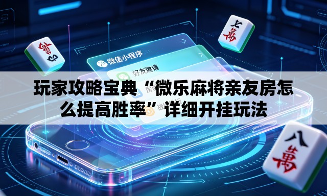 玩家攻略宝典“微乐麻将亲友房怎么提高胜率”详细开挂玩法