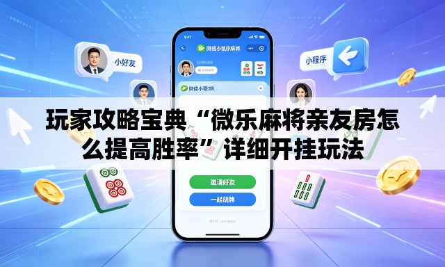 玩家攻略宝典“微乐麻将亲友房怎么提高胜率”详细开挂玩法