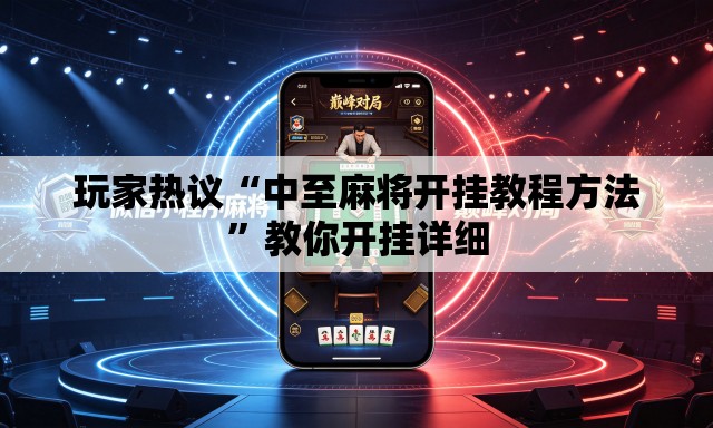 玩家热议“中至麻将开挂教程方法	”教你开挂详细
