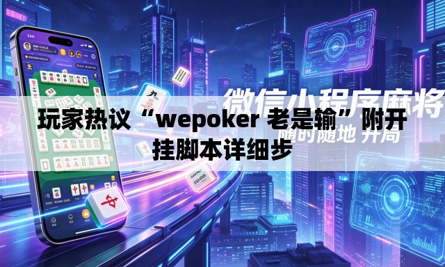 玩家热议“wepoker 老是输	”附开挂脚本详细步
