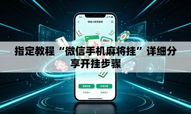 指定教程“微信手机麻将挂”详细分享开挂步骤