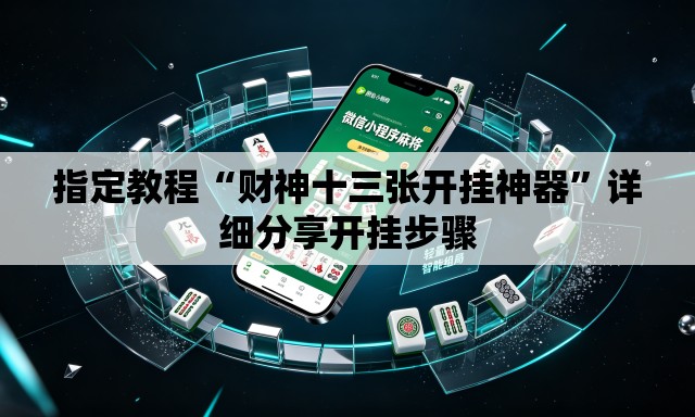 指定教程“财神十三张开挂神器”详细分享开挂步骤