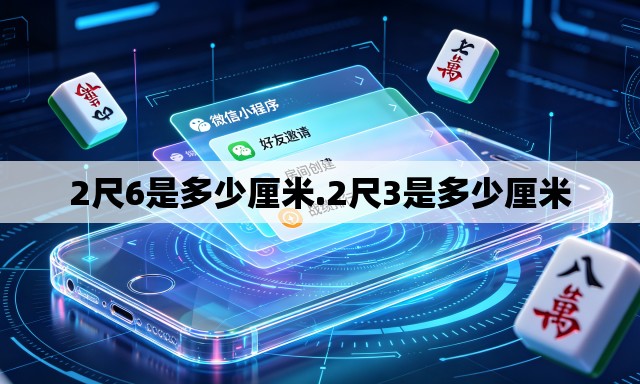 2尺6是多少厘米.2尺3是多少厘米
