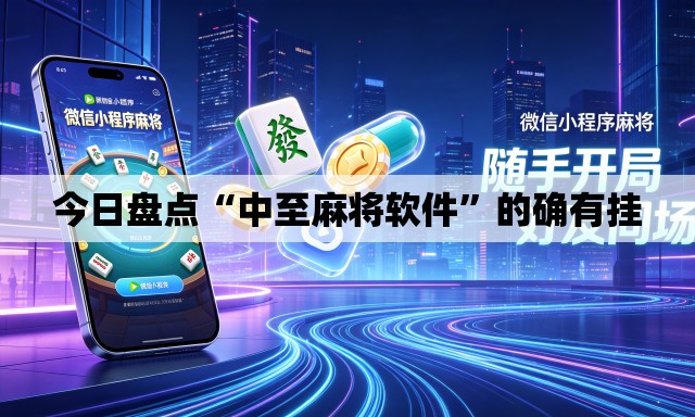 今日盘点“中至麻将软件”的确有挂