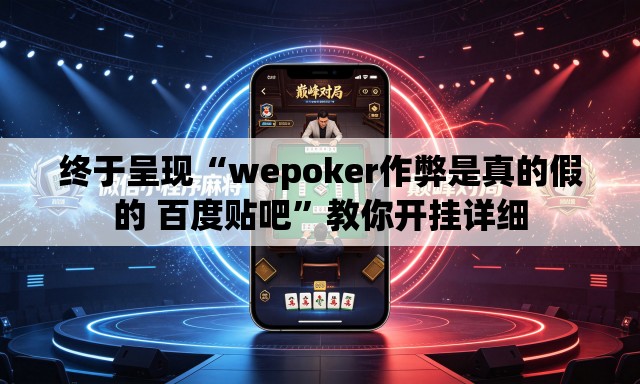 终于呈现“wepoker作弊是真的假的 百度贴吧”教你开挂详细