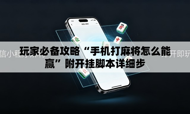 玩家必备攻略“手机打麻将怎么能赢”附开挂脚本详细步