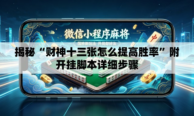 揭秘“财神十三张怎么提高胜率	”附开挂脚本详细步骤