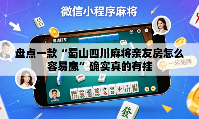 盘点一款“蜀山四川麻将亲友房怎么容易赢	”确实真的有挂