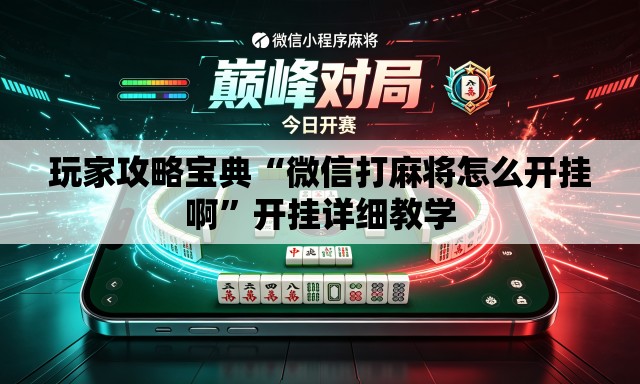 玩家攻略宝典“微信打麻将怎么开挂啊	”开挂详细教学