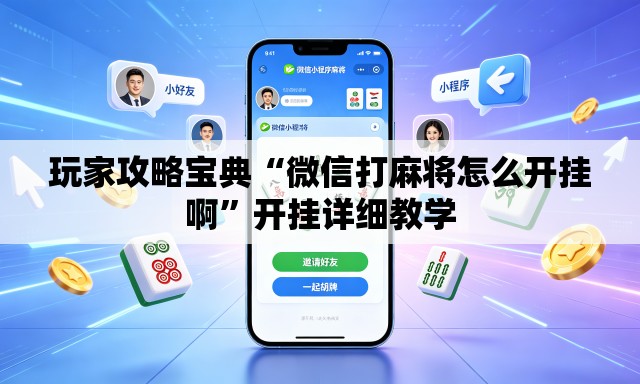玩家攻略宝典“微信打麻将怎么开挂啊”开挂详细教学