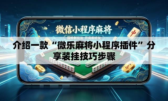 介绍一款“微乐麻将小程序插件”分享装挂技巧步骤