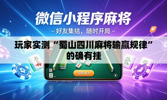 玩家实测“蜀山四川麻将输赢规律	”的确有挂