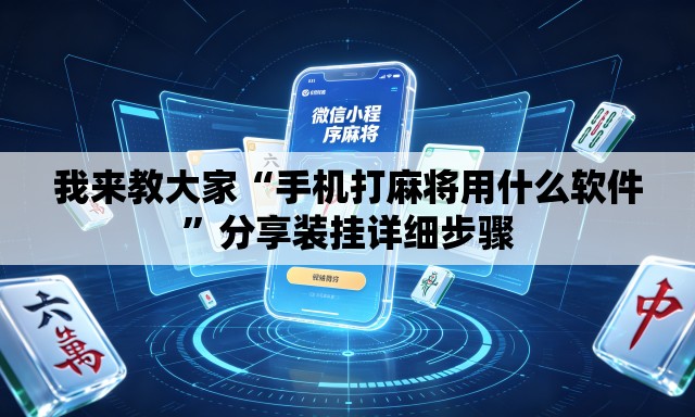 我来教大家“手机打麻将用什么软件	”分享装挂详细步骤