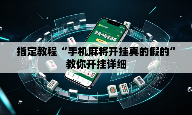 指定教程“手机麻将开挂真的假的	”教你开挂详细